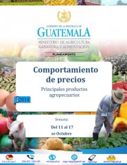 Icon of Guatemala Informe Semanal De Precios, Del 11  Al 17 De Octubre  2018